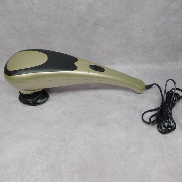 YEJEN Two Peaks Full Body Hand Held Percussion Massager (YJ-1001B) WORKS NICE - Picture 2 of 5